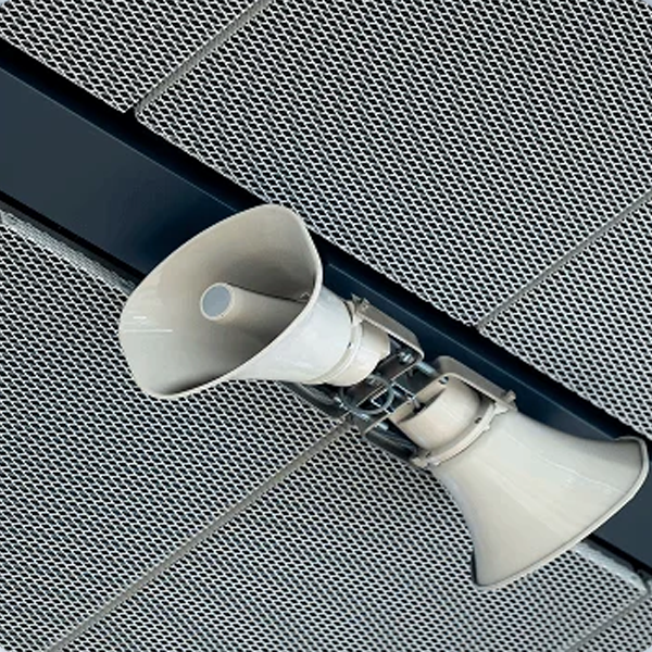 Voice evacuation and public address speakers